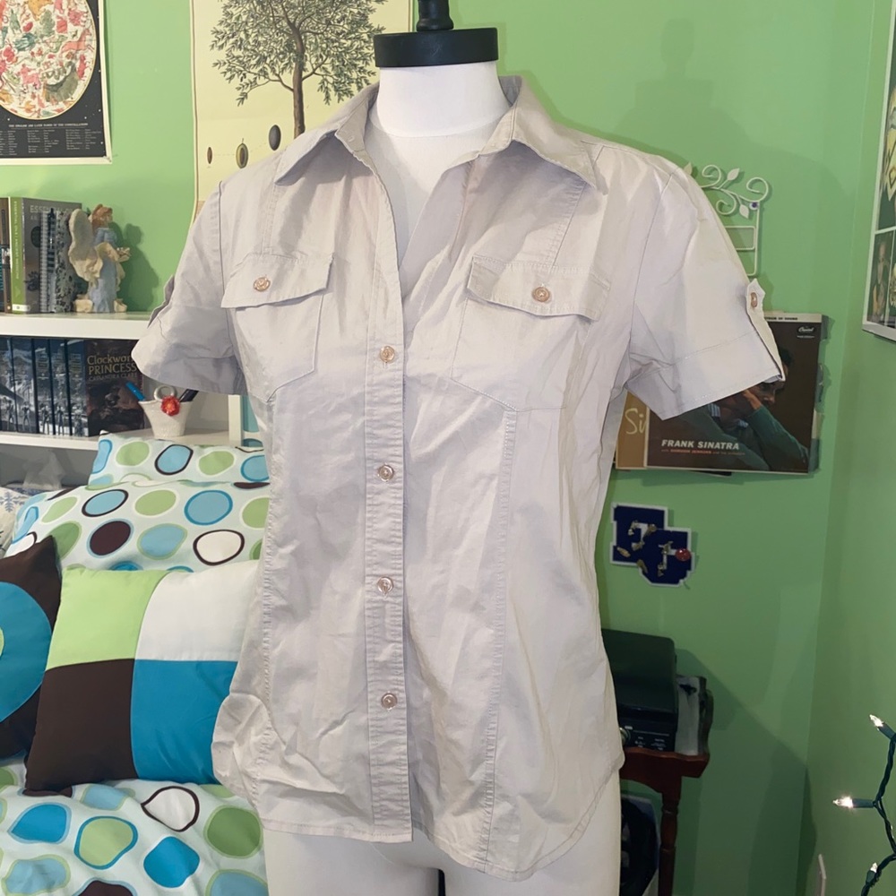 New York & Co. Khaki shirt